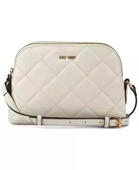 Маленькая сумка через плечо Cyra A-List Nine West, слоновая кость/кремовый