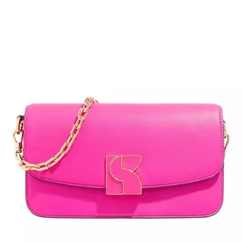 Маленькая сумка через плечо dakota из гладкой кожи cosmic Kate Spade New York, розовый
