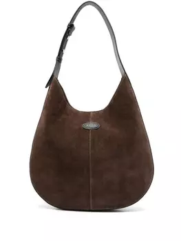 Маленькая сумка через плечо Di от Tod's, коричневый