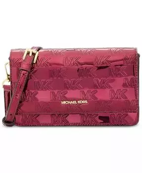 Маленькая сумка через плечо для телефона Jet Set Michael Kors, красный