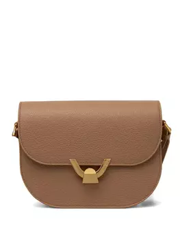 Маленькая сумка через плечо Dome Coccinelle, коричневый