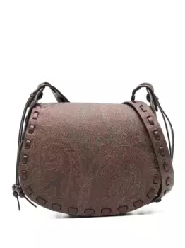 Маленькая сумка через плечо Drya ETRO, коричневый