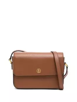 Маленькая сумка через плечо Emblem Bally, коричневый