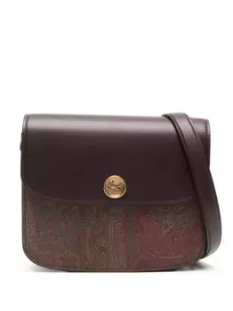 Маленькая сумка через плечо Essential ETRO, коричневый