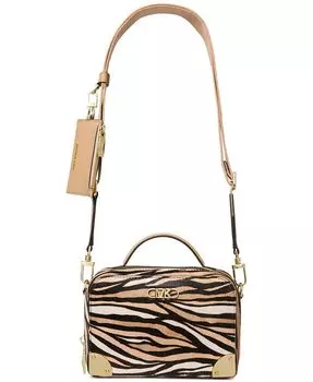 Маленькая сумка через плечо Estelle Michael Kors, тан/бежевый