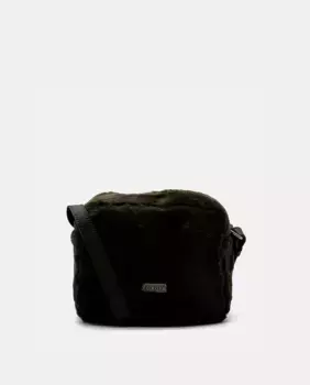 Маленькая сумка через плечо Grosseto с мехом CUIROTS, коричневый