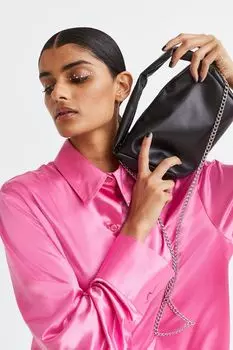 Маленькая сумка через плечо H&amp;M, черный