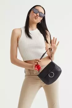 Маленькая сумка через плечо H&amp;M, черный