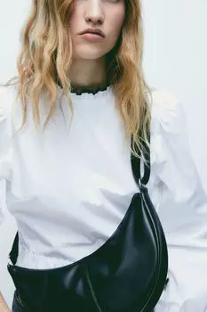Маленькая сумка через плечо H&M, черный
