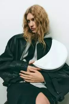 Маленькая сумка через плечо H&M, белый