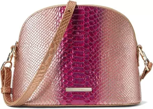 Маленькая сумка через плечо Harkness Georgina Brahmin, цвет Pomegranate