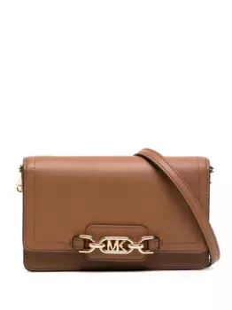 Маленькая сумка через плечо Heather Michael Michael Kors, коричневый