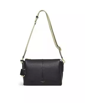Маленькая сумка через плечо Hillgate Place с молнией сверху Radley London, черный