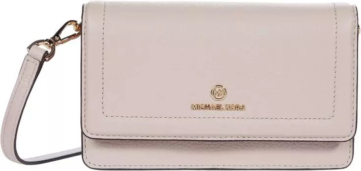 Маленькая сумка через плечо Jet Set Charm для телефона MICHAEL Michael Kors, цвет Soft Pink