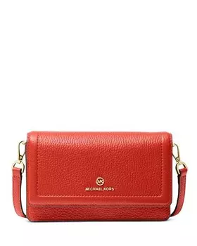 Маленькая сумка через плечо Jet Set Charm для телефона Michael Kors, цвет Red