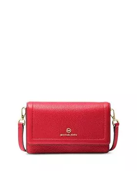 Маленькая сумка через плечо Jet Set Charm для телефона Michael Kors, цвет Red