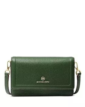 Маленькая сумка через плечо Jet Set Charm для телефона Michael Kors, цвет Green