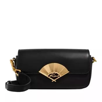 Маленькая сумка через плечо k signature fan Karl Lagerfeld, черный