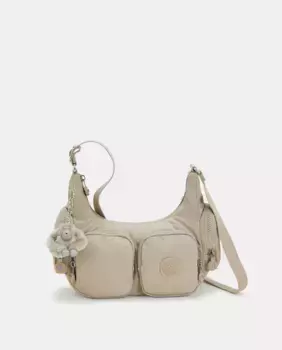 Маленькая сумка через плечо Kipling, бежевый