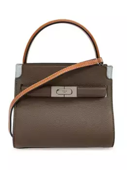 Маленькая сумка через плечо Lee Radziwill Tory Burch, коричневый