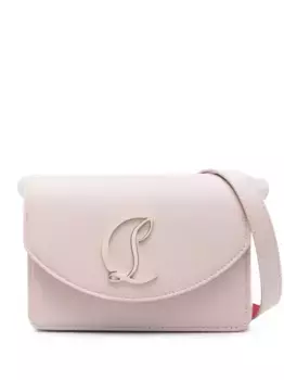 Маленькая сумка через плечо Loubi54 Christian Louboutin, розовый