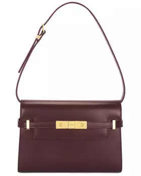 Маленькая сумка через плечо Manhattan Saint Laurent, цвет Hot Wine