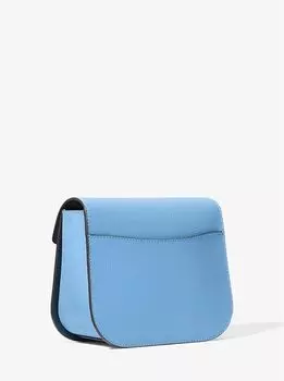 Маленькая сумка через плечо Michael Kors Emilia с клапаном (Южная часть Тихого океана)