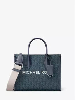 Маленькая сумка через плечо Mirella с фирменным логотипом Michael Kors, синий