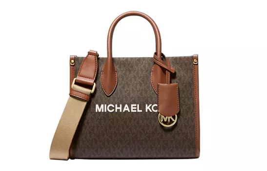 Маленькая сумка через плечо Mirella с фирменным логотипом MICHAEL KORS