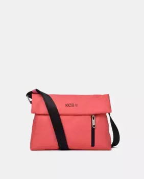 Маленькая сумка через плечо на молнии Kcb, цвет Rojo Claro