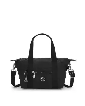 Маленькая сумка через плечо на молнии черного цвета Kipling, черный