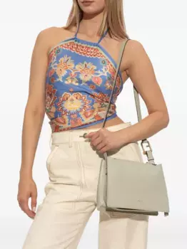 Маленькая сумка через плечо Nuvola Panna Furla, серый