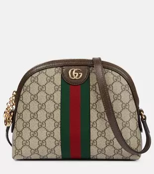 Маленькая сумка через плечо Ophidia GG Gucci, разноцветный