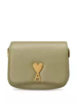 Маленькая сумка через плечо Paris Paris AMI Paris, зеленый