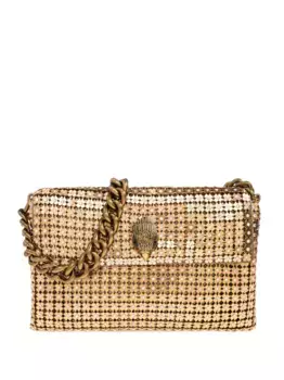 Маленькая сумка через плечо Party Kurt Geiger London, золотой