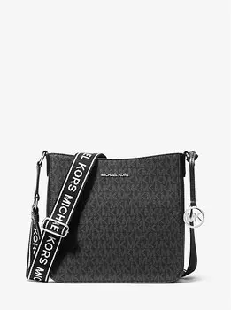 Маленькая сумка через плечо с фирменным логотипом Jet set Michael Kors, черный