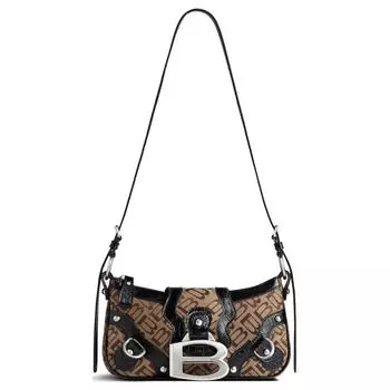 Маленькая сумка через плечо с монограммой Essex Balenciaga