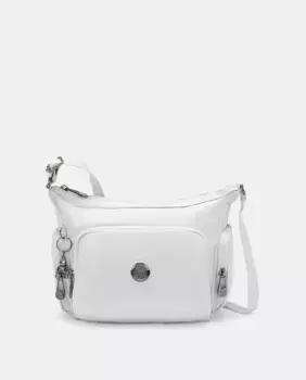 Маленькая сумка через плечо (с регулируемой ручкой) Kipling, светло-серый