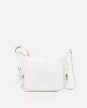 Маленькая сумка через плечо с регулируемой ручкой Kipling, белый