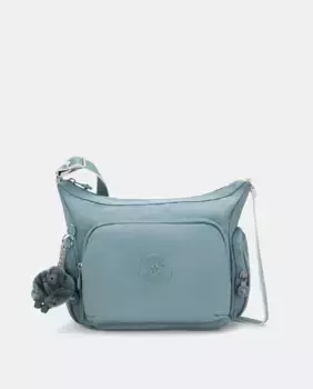 Маленькая сумка через плечо (с регулируемой ручкой) Kipling, серый