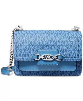 Маленькая сумка через плечо signature heather Michael Kors, мульти