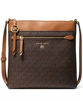 Маленькая сумка через плечо signature jet set charm north south flat Michael Kors, мульти