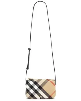 Маленькая сумка через плечо Snip Burberry, цвет Sand IP Check