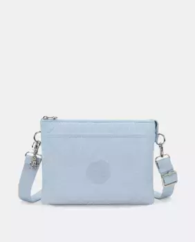 Маленькая сумка через плечо (со съемной ручкой) Kipling, светло-голубой