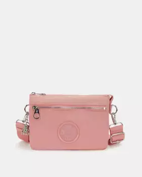 Маленькая сумка через плечо (со съемной ручкой) Kipling, розовый