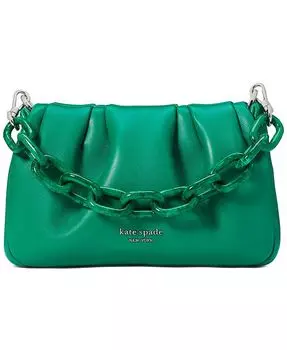 Маленькая сумка через плечо Souffle из гладкой кожи kate spade new york, зеленый