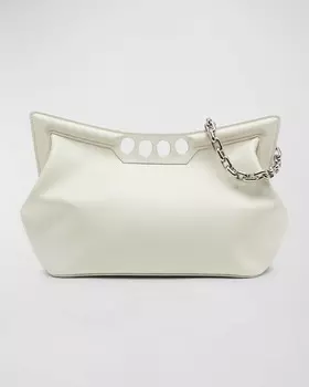 Маленькая сумка через плечо The Peak с цепочкой Alexander McQueen