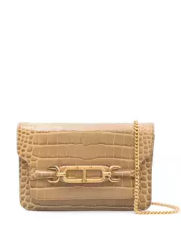 Маленькая сумка через плечо Whitney TOM FORD, нейтральный