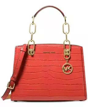 Маленькая сумка Cynthia North South Michael Kors, оранжевый