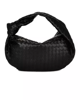 Маленькая сумка Джоди Bottega Veneta, черный/золотой